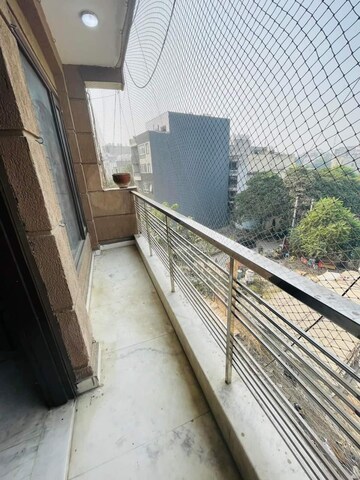 Balcony in 2 BHK Builder Floor at Freedom Fighters Enclave – for Rent