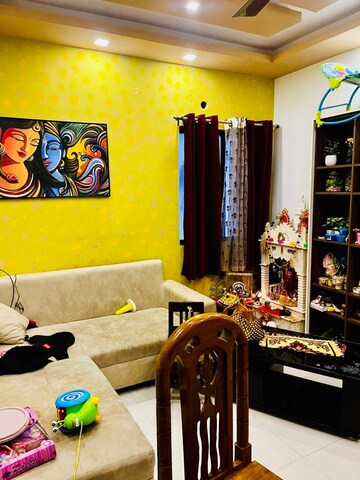 Living Room in 2 BHK Apartment at DTC Southern Heights, Joka – for Sale