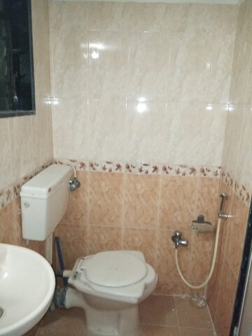 Bathroom in 1 BHK Apartment at Rajnigandha CHS Powai, Powai – for Rent