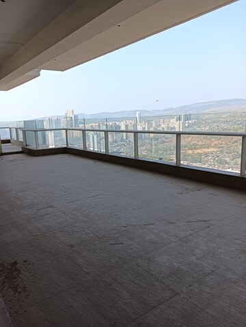 Balcony in 4 BHK Apartment at Omkar Alta Monte, Malad East – for Rent