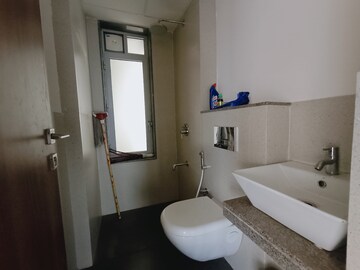 Building Lobby in 2 BHK Apartment at Piramal Vaikunth, Balkum Pada – for Rent