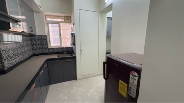 Kitchen in 2 BHK Apartment at Lodha Amara, Sandoz Baug – for Rent