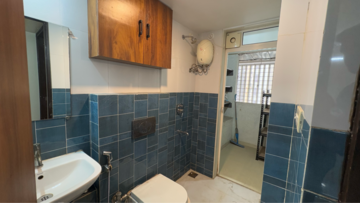 Bathroom in 2 BHK Apartment at Lodha Amara, Sandoz Baug – for Rent