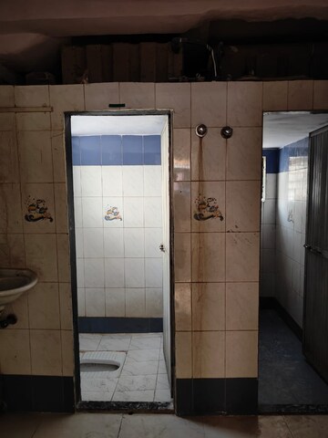 Bathroom in 1 BHK Apartment at Ganesh CHS Kalwa, Kalwa – for Rent