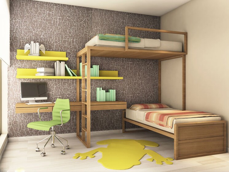 Bedroom, forum-serendipity 4 Bedroom 2992 Sq.Ft. Apartment In Bandra Kurla Complex Mumbai 8105542