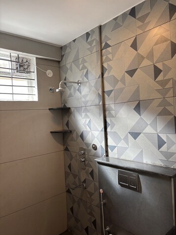 Bathroom in 3 BHK Apartment at Malleswaram – for Rent