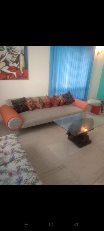 Living Room in 3 BHK Apartment at Hiranandani Gardens Lake Castle, Powai – for Rent