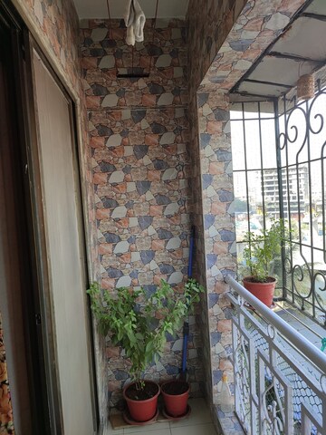 Balcony in 1 BHK Apartment at Om Sai Enclave, Mira Road – for Sale