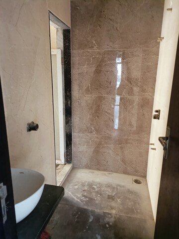 Bathroom in 1 BHK Apartment at Sanghvi Nesta, Ghodbunder Road – for Sale
