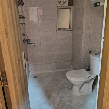 Bathroom in 3 BHK Apartment at Panchsheel Greens II, Panchsheel Green – for Rent