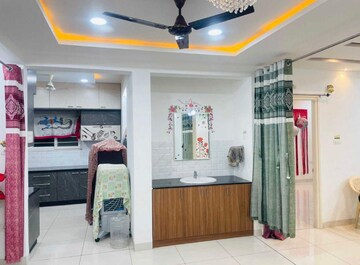 Living Room in 3 BHK Apartment at Aparna HillPark Silver Oaks, Chanda Nagar – for Rent