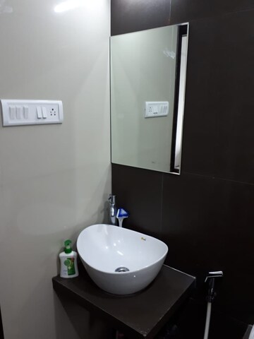 Bathroom in 3 BHK Apartment at Lalani Grandeur, Goregaon East – for Rent