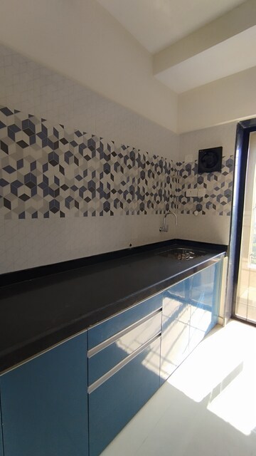 Kitchen in 1 BHK Apartment at Raunak City, Kalyan West – for Rent