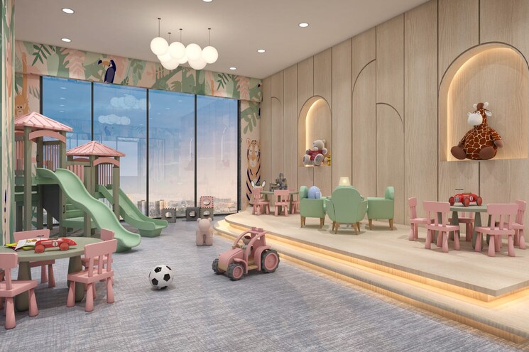 Gym, ornate-serenity 3 Bedroom 820 Sq.Ft. Apartment In Naigaon East Palghar 8105912