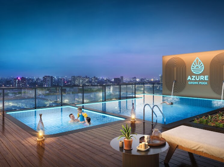 Swimming Pool, ornate-serenity 3 Bedroom 820 Sq.Ft. Apartment In Naigaon East Palghar 8105912