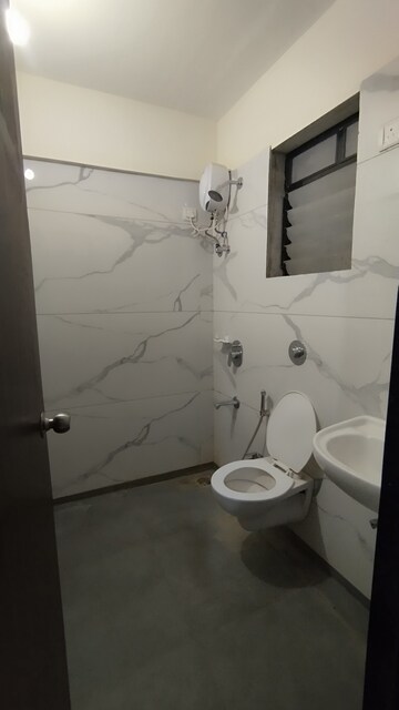Bathroom in 2 BHK Apartment at Raunak City Sector 4 D6, Kalyan West – for Sale