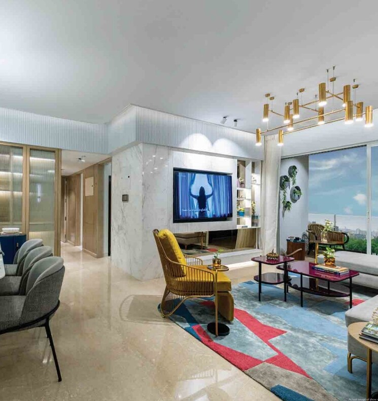 Living Room, lodha-bella-vita 2 Bedroom 805 Sq.Ft. Apartment In Nibm Road Pune 8105933