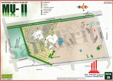  Plot – Exterior View View at Mu 2 Greater Noida - for Sale