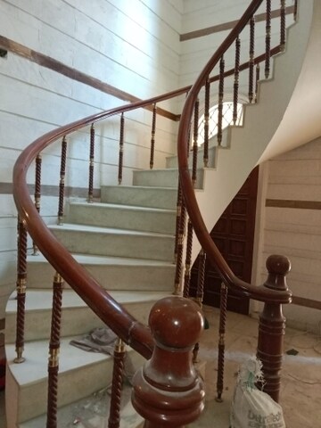 Staircase in 6+ BHK Independent House at New Friends Colony – for Rent