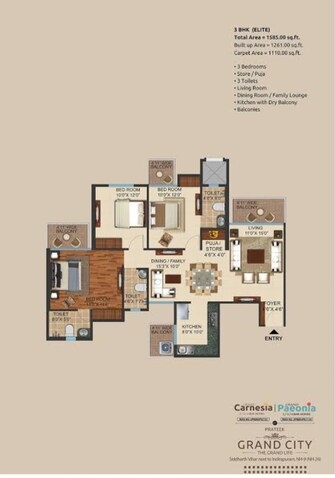 3 BHK Apartment For Resale in Prateek Grand City Siddharth Vihar Ghaziabad  8105952