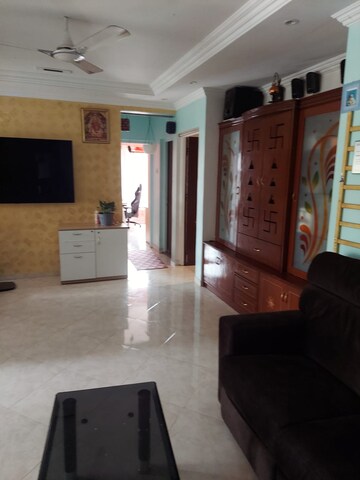 Living Room in 3 BHK Apartment at Viman Pride, Viman Nagar – for Rent
