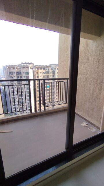 Balcony in 1 BHK Apartment at Raunak City Sector 4, Kalyan West – for Rent