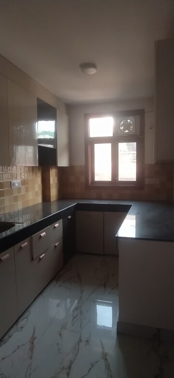 Kitchen in 3 BHK Builder Floor at Panchsheel Vihar – for Rent