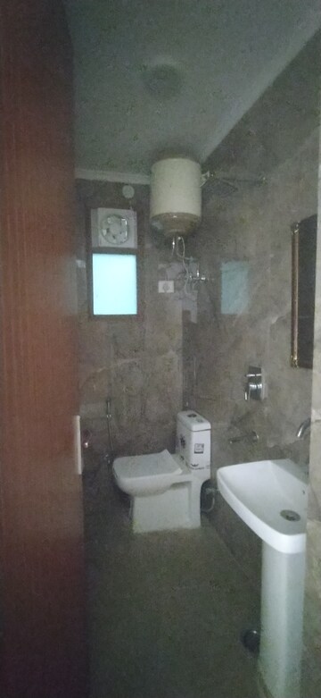 Bathroom in 3 BHK Builder Floor at Panchsheel Vihar – for Rent