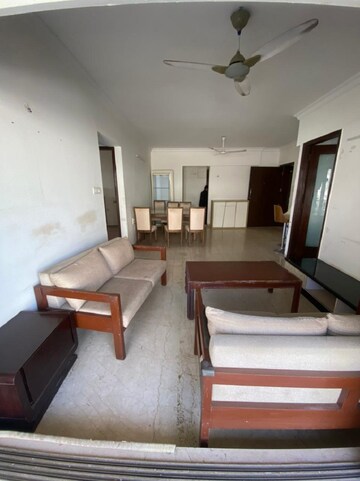 Living Room in 3 BHK Apartment at Bandra West – for Rent