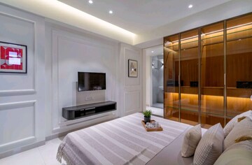 Living Room in 2 BHK Apartment at Sheladia Divine, Bopal – for Rent