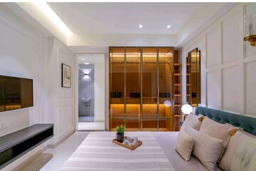 Living Room in 2 BHK Apartment at Sheladia Divine, Bopal – for Rent