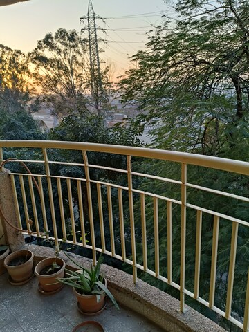 Balcony in 3 BHK Apartment at Vip Road – for Rent