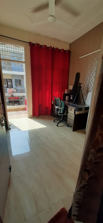 Living Room in 3 BHK Builder Floor at Dhakoli Village – for Sale