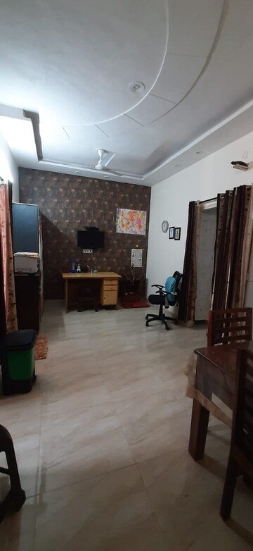 Living Room in 3 BHK Builder Floor at Dhakoli Village – for Sale
