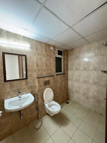 Bathroom in 3 BHK Apartment at Shapoorji Pallonji Joyville Gurgaon, Sector 102 – for Rent