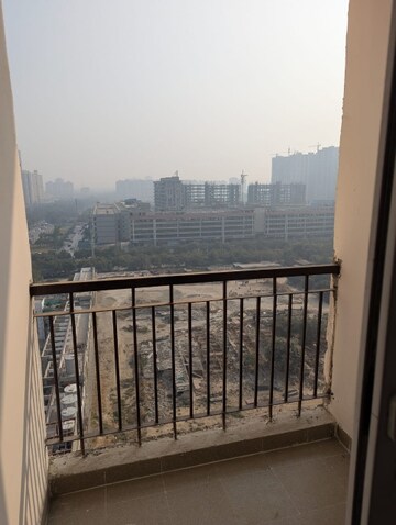 Balcony in 2 BHK Apartment at Shri Radha Sky Park, Sector 16b Greater Noida – for Rent
