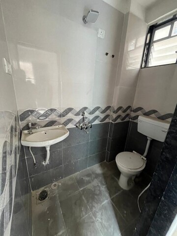Bathroom in 2 BHK Apartment at Ghansoli – for Rent