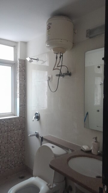 Bathroom in 3 BHK Builder Floor at Unitech Woodstock Floors, Sector 50 – for Rent