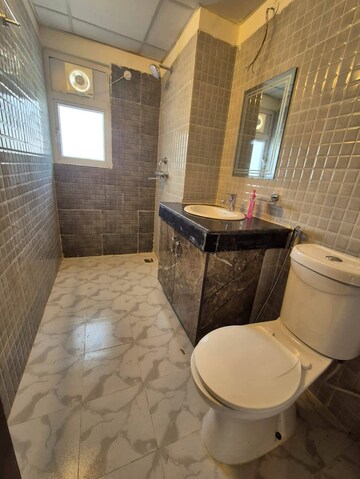 Bathroom in 4 BHK Apartment at Amrapali Terrace Homes, Tech Zone 4 Greater Noida – for Rent