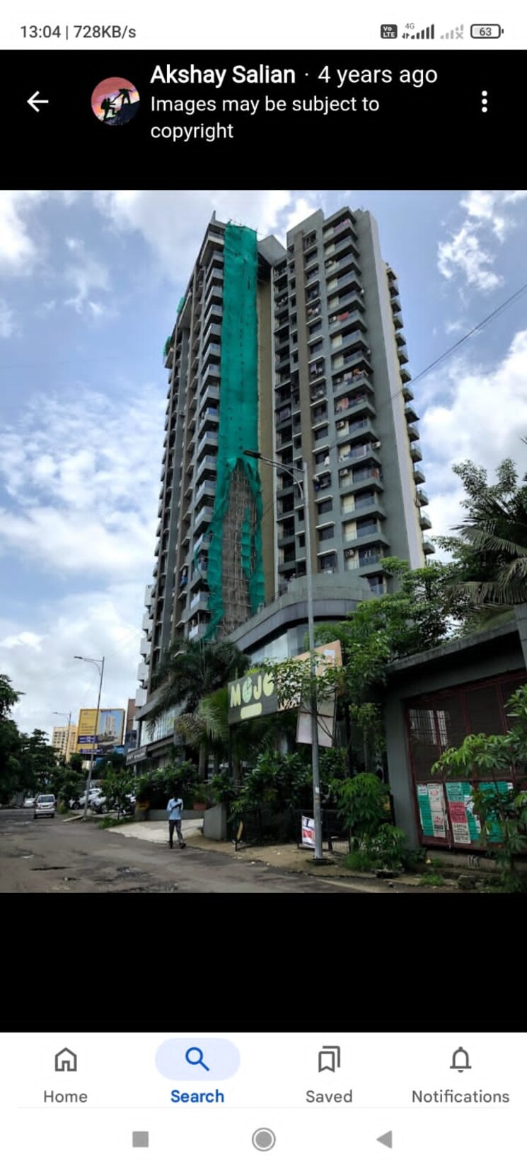 Exterior View, green-square 2 Bedroom 650 Sq.Ft. Apartment In Kasarvadavali Thane 8106268