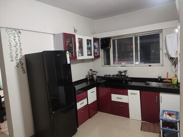 Kitchen in 1 BHK Apartment at Mahalaxmi Vihar, Vishrantwadi – for Rent