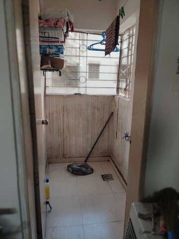 Bathroom in 1 BHK Apartment at Mahalaxmi Vihar, Vishrantwadi – for Rent
