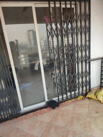 Balcony in 1 BHK Apartment at Mahalaxmi Vihar, Vishrantwadi – for Rent