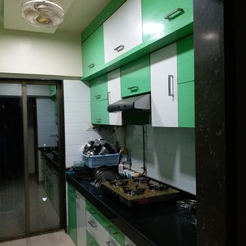 Kitchen in 2 BHK Apartment at Madhav Palacia, Ghodbunder Road – for Rent