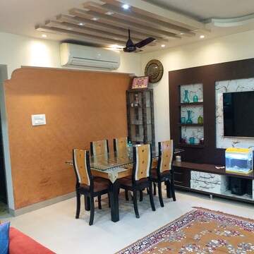 Living Room in 2 BHK Apartment at Madhav Palacia, Ghodbunder Road – for Rent