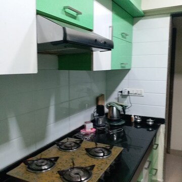 Kitchen in 2 BHK Apartment at Madhav Palacia, Ghodbunder Road – for Rent