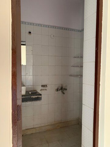 Bathroom in 2 BHK Builder Floor at Kalkaji – for Rent