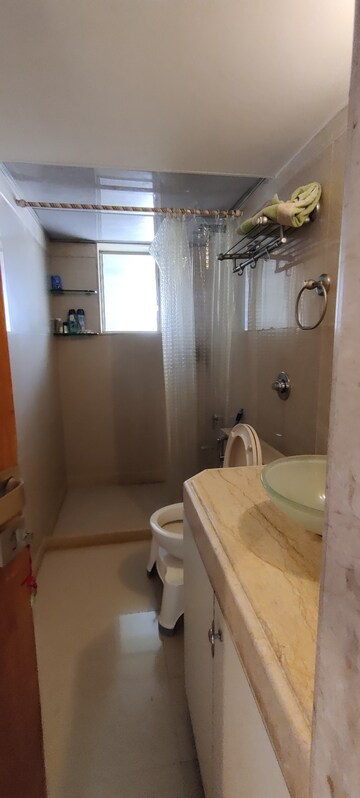 Bathroom in 2 BHK Apartment at Mittal Phoenix Tower, Lower Parel – for Sale