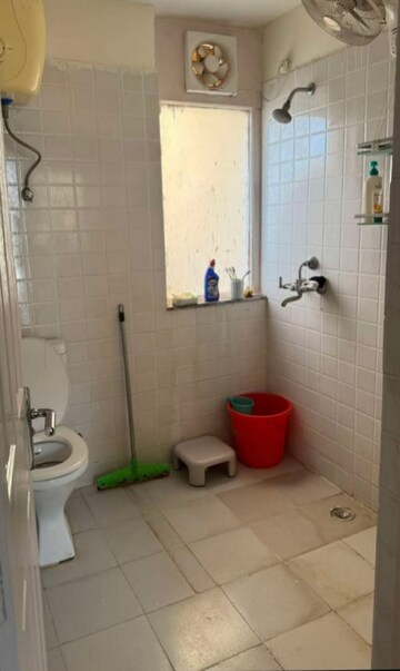 Bathroom in 1.5 BHK Independent House at RWA Apartments Sector 27, Sector 27 – for Rent