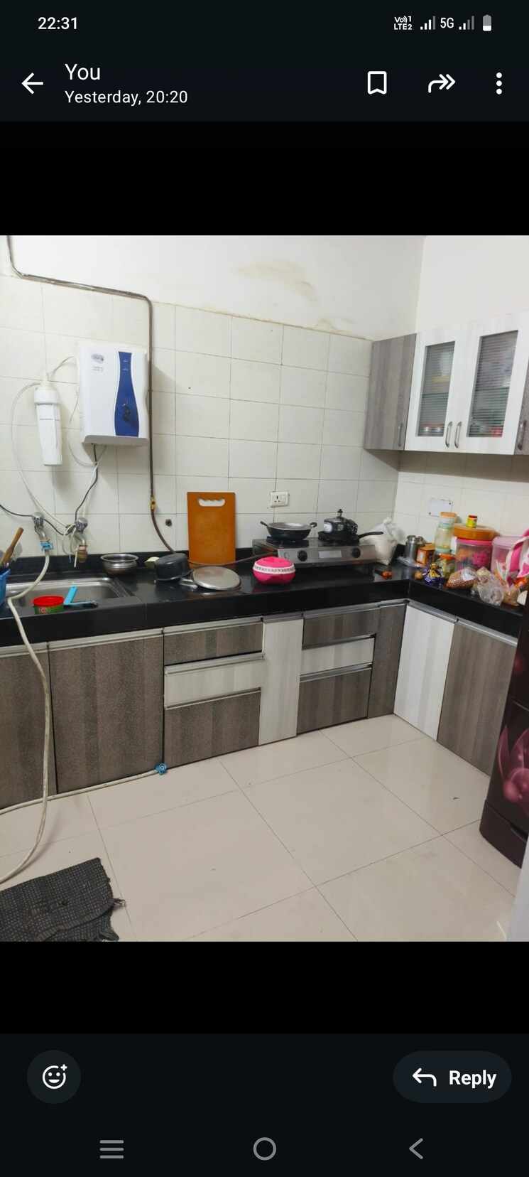 Kitchen, mittal-parkwayz 2 Bedroom 1100 Sq.Ft. Apartment In Wakad Pune 8106412